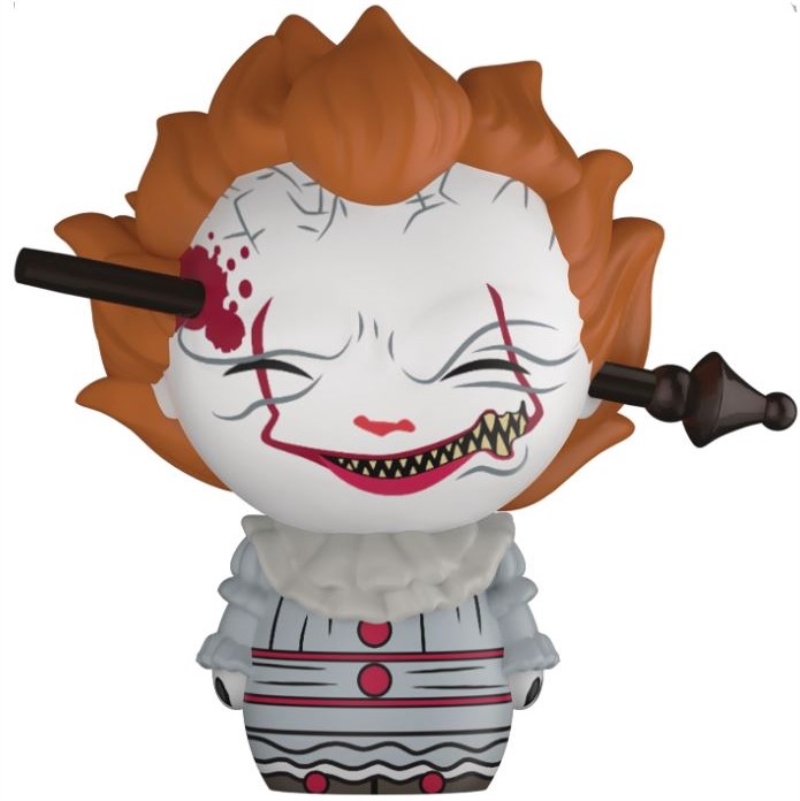 FUNKO ACTION FIGURES FUNKO DORBZ HORROR: PENNYWISE W/ WROUGHT IRON FUNKO ACTION FIGURES FUNKO DORBZ HORROR: PENNYWISE W/ WROUGHT IRON